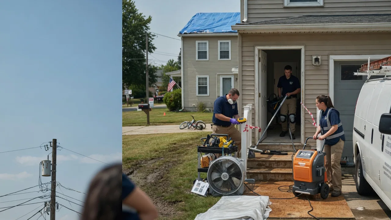Water Damage Repair in Olive Branch, IL near me